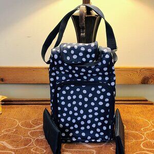 Thirty One Pack & Pour Insulated Picnic Bag Hostess Gift Polka Dot Big MOD Dot
